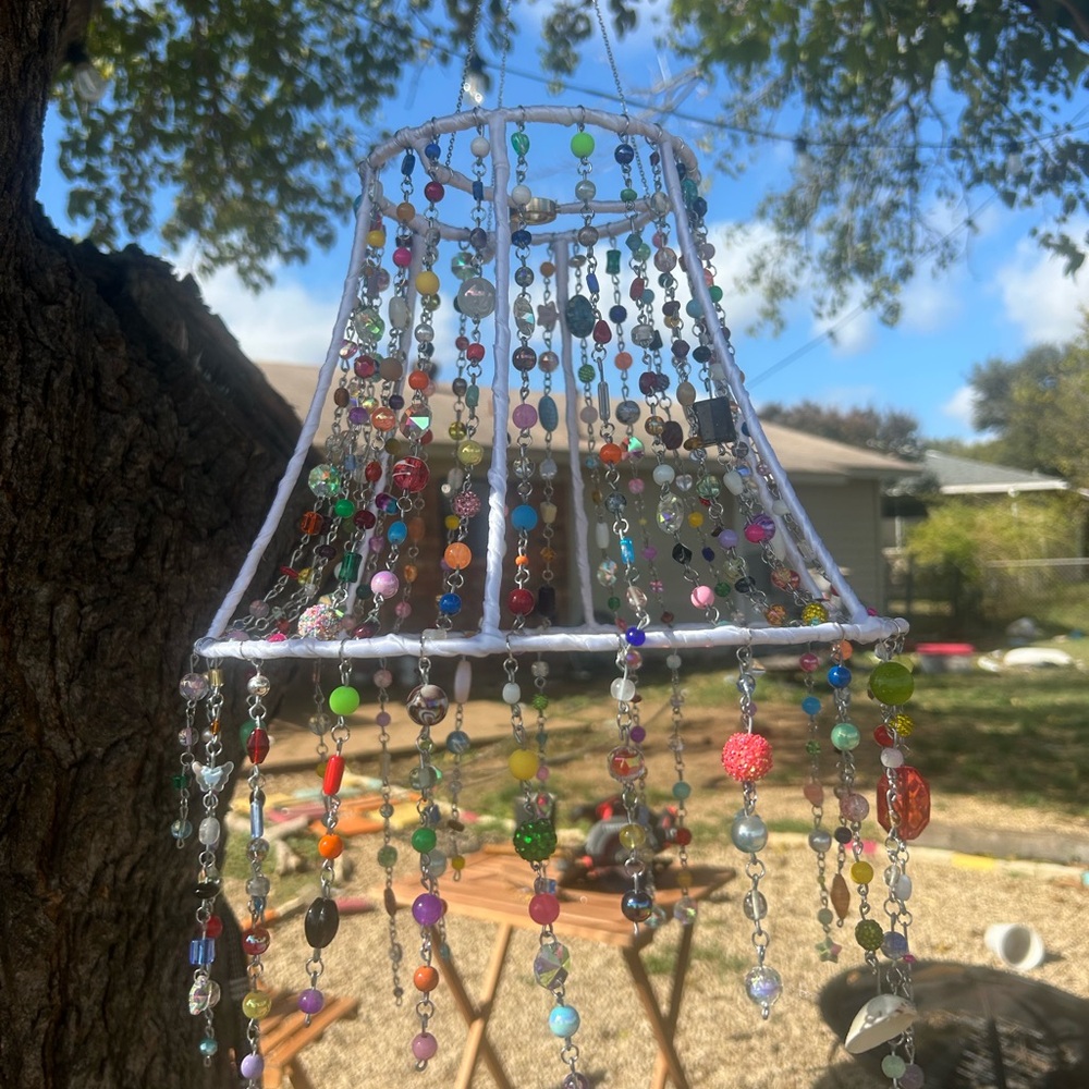 Colorful Beaded Hanging Decor